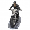 Figurine biker squelette sur moto dmoniaque - James Ryman - 20,5cm