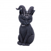 Figurine chat démoniaque à cornes Pawzuph