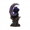 Figurine chat magicien sur arbre lunaire (18.5cm) - Nemesis Now