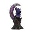 Figurine chat magicien sur arbre lunaire (18.5cm) - Nemesis Now