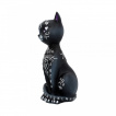 Figurine chat noir dcor style Ouija (26cm)