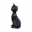 Figurine chat noir dcor style Ouija (26cm)