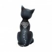 Figurine chat noir dcor style Ouija (26cm)