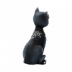 Figurine chat noir dcor style Ouija (26cm)