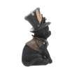 Figurine chat noir steampunk (18.5 cm)