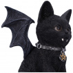 Figurine gothique Chaton Vampire - 16cm