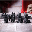 Figurine chien de l'enfer  3 ttes style cerbre 