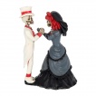 Figurine couple de squelettes maris dansants Devoted To You