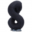 Figurine de bb serpent dmoniaque se mordant la queue (9,6cm)