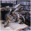 Figurine de dragon steampunk 