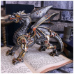 Figurine de dragon steampunk 