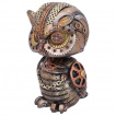 Figurine de hibou aspect mcanique steampunk (13.5cm)