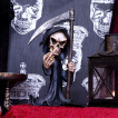 Figurine gothique de la Mort faisant un fuck (21,5cm)