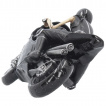 Figurine de motard squelette sur moto de course - James Ryman (19cm)