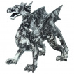 Figurine dcorative dragon des mes perdues (30 cm)