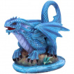 Figurine dragon d'eau  cailles bleues - Anne Stokes (15cm)