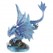 Figurine dragon d'eau veillant ses oeufs (31 cm)