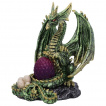 Figurine Dragon surveillant son oeuf (19,5cm)