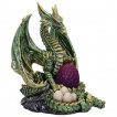 Figurine Dragon surveillant son oeuf (19,5cm)