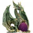 Figurine Dragon surveillant son oeuf (19,5cm)