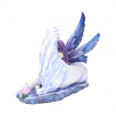 Figurine fe de l'eau endormie et sa licorne (34 cm)