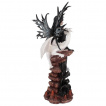 Figurine fe des tnbres avec son jeune dragon blanc (57 cm)