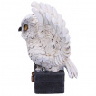 Figurine hibou blanc gardien du coffre - Nemesis Now