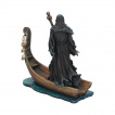 Figurine passeur de la mort navigant sur le styx