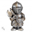 Figurine soldat mdival en armure avec hache Sir Chopalot 11cm