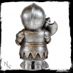 Figurine soldat mdival en armure avec hache Sir Chopalot 11cm