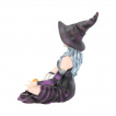 Figurine sorcire Aradia en sance d'invocation (14cm)