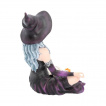 Figurine sorcire Aradia en sance d'invocation (14cm)