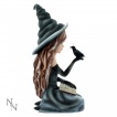 Figurine sorcire gothique avec corbeau Regan (15cm) - Nemesis Now