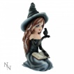 Figurine sorcire gothique avec corbeau Regan (15cm) - Nemesis Now