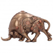Figurine taureau mcanique d'inspiration steampunk (22,5cm)
