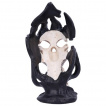 Figurine visage de la mort demandant le silence (30cm) - Andrew Bill