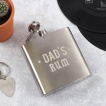 Flasque inox Dad's Rhum (Rhum de papa)