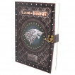 Grand journal intime / cahier Stark Game of Thrones - Winter is Coming + boite et pochette