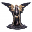 Grande figurine ange de la mort avec bougeoir (28cm)