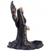 Grande figurine ange de la mort avec bougeoir (28cm)