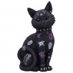 Grande figurine chat rebelle  patchs (22cm)