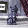 Grande figurine chat rebelle  patchs (22cm)