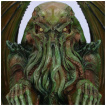 Grande figurine Cthulhu sur un temple ancien - James Ryman (32cm)