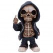 Grande figurine de squelette rebelle (25cm)