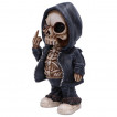 Grande figurine de squelette rebelle (25cm)