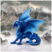 Grande figurine Dragon bleu Yukiharu (21,5cm)