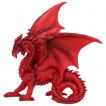 Grande figurine Dragon rouge Tailong (21,5cm)