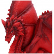 Grande figurine Dragon rouge Tailong (21,5cm)