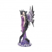 Grande figurine fée gothique et son dragon (27.5cm)
