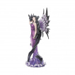 Grande figurine fe gothique et son dragon (27.5cm)